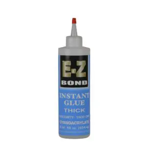 Cyanoacrylate glue with red nozzle