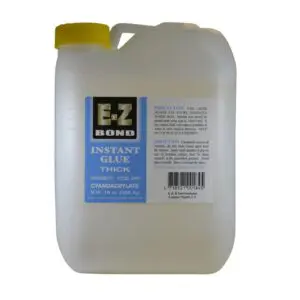 Plastic container of E-Z Bond glue