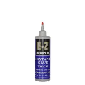 Tall bottle of thick instant glue