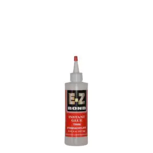 Thin cyanacrylate adhesive bottle
