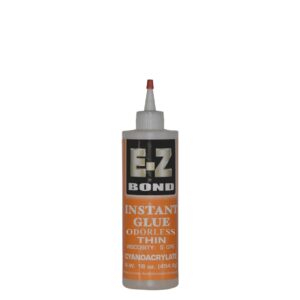 Instant glue bottle with nozzle