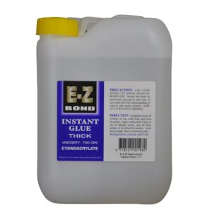 Thick viscosity glue in plastic jug