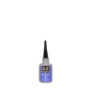 Instant glue bottle with black nozzle