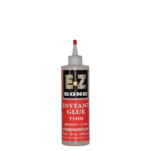 Fast-drying glue with nozzle cap