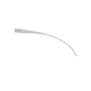 Long, white plastic pipette